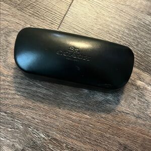 Coach Classic Black Eyeglass Case